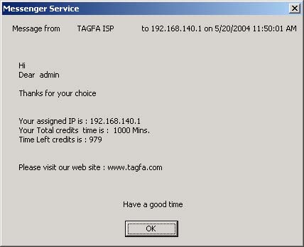 Screenshot of TacMessage 1